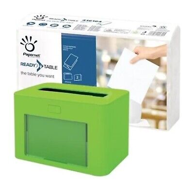 Papernet Interfold Dispenser Napkins 2ply White - 8,000 Per Case 