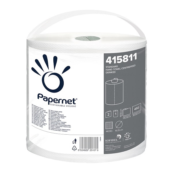 White Centrefeed Rolls 2Ply 185mm x 135 Metres - 6x Per Pack White Centrefeed Rolls 2Ply 185mm x 135 Metres - 6x Per Pack