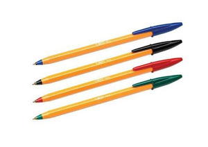 Bic Fine Ballpoint Pen Green - 20 Per Pack