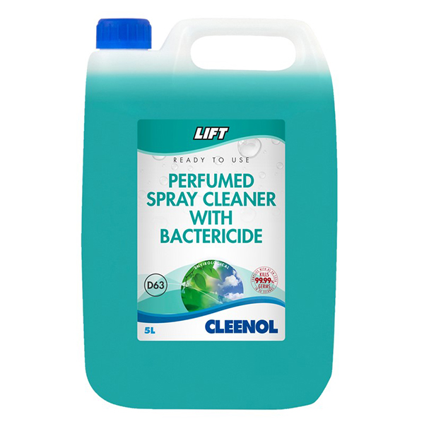 Cleenol Lift Perfumed Cleaner with Bactericide - 5 Litre Drum