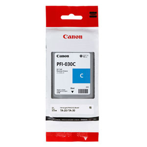 Canon PFI-030 Cyan Pigment Ink Cartridge - 55ml