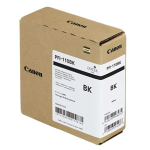 Canon PFI-110 Black Pigment Ink Cartridge - 130ml