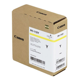 Canon PFI-110 Yellow Pigment Ink Cartridge - 130ml