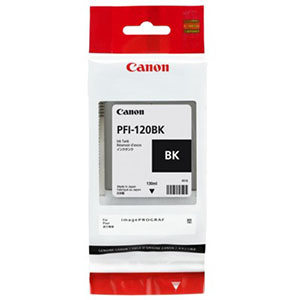 Canon PFI-120 Black Pigment Ink Cartridge - 130ml