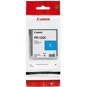 Canon PFI-120 Cyan Pigment Ink Cartridge - 130ml