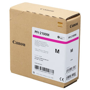 Canon PFI-2100 Magenta Pigment Ink Cartridge - 160ml