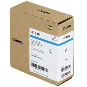 Canon PFI-310 Cyan Pigment Ink Cartridge - 330ml