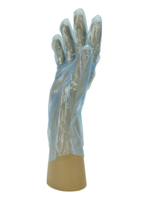 Poly Gloves - Blue - Size Large - Pack of 100