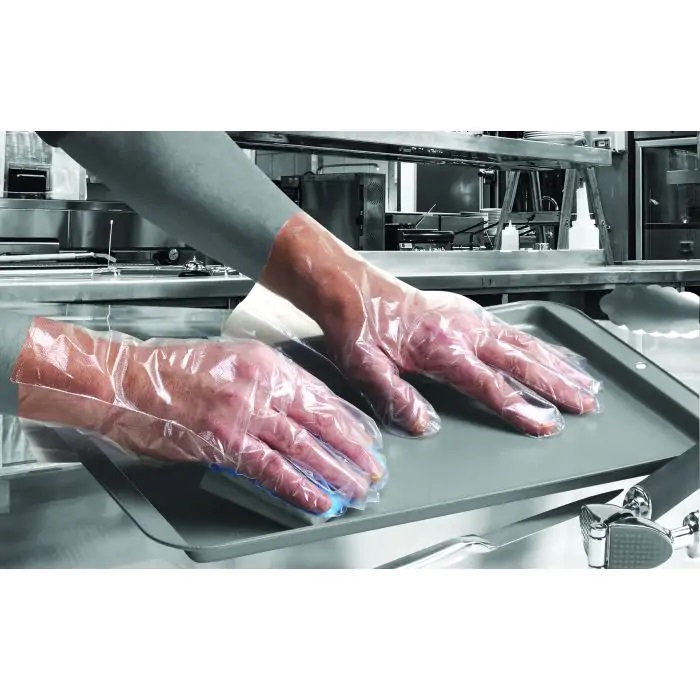 Poly Gloves - Clear - Size Medium - Pack of 100