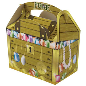 Pirate Kids Party Boxes - 250x Per Pack