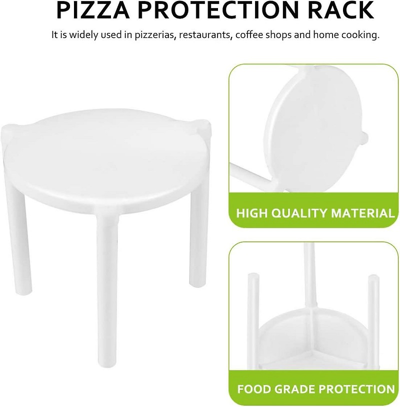 Pizza Box Tripods Round 45mm Diameter x 37mm Height - 1000x Per Case