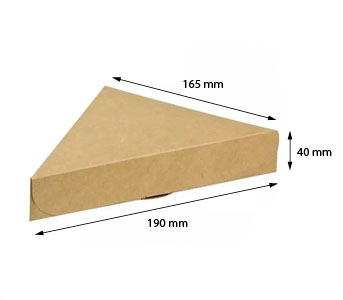 Kraft Single Slice Pizza Box - 500x Per Pack