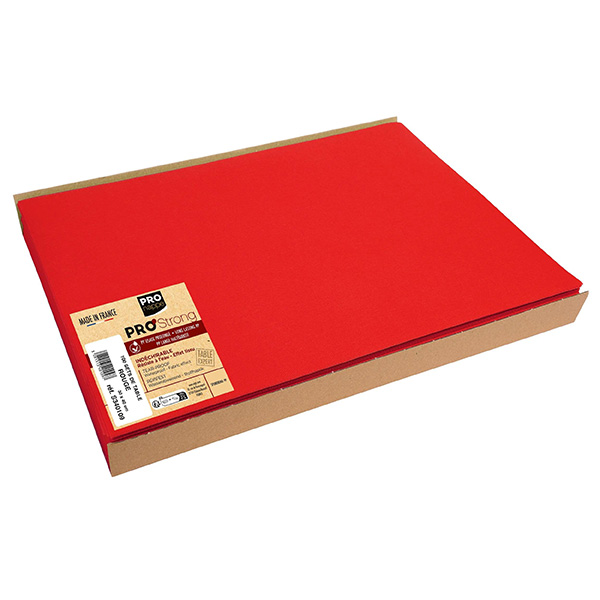 Party Placemats Red - Premium Fabric Like - 30cm x 40cm - 100x Per Pack