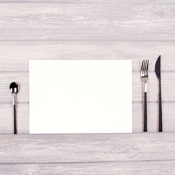 Party Placemats White - Premium Fabric Like - 30cm x 40cm - 100x Per Pack