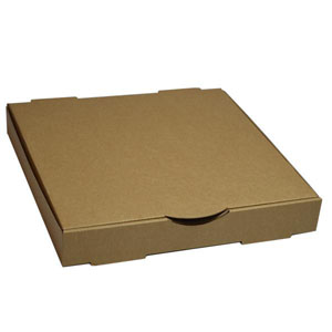 Plain Brown Pizza Boxes 9