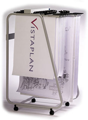 VistaPlan Front Loading Trolley - Holds up to 20x hangers