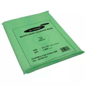 White Flat Counter Bags 10