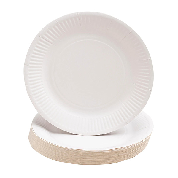 Party Plates White 23cm / 9inch - 50x Per Pack