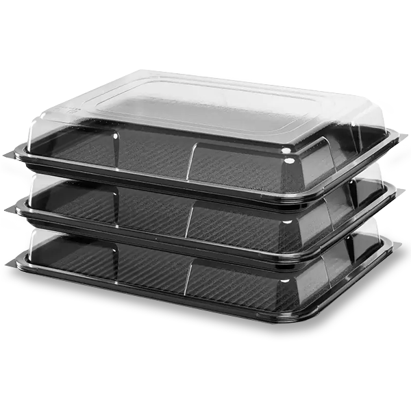 Large Sandwich Platter Lids 450mm x 350mm - 50x Per Pack