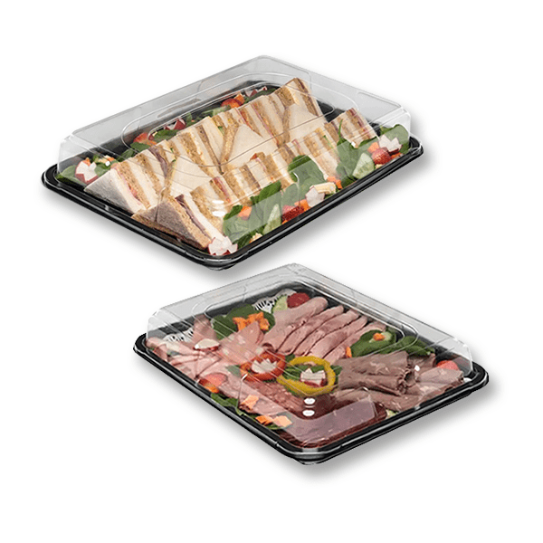 Large Sandwich Platter Lids 450mm x 350mm - 50x Per Pack