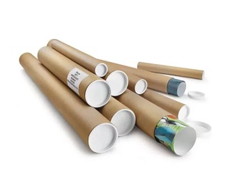 A0 Postal Tubes - 890mm with 76mm Diameter - 12x per Pack