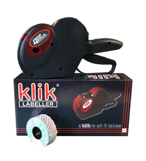 Klik Price Gun K6 - Single Line Price Labeler 6 Digits