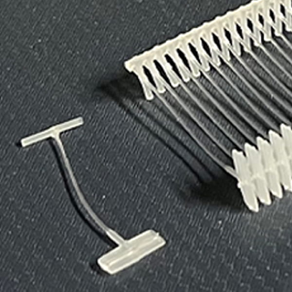 50mm Tagging Gun Fasteners Fine Fabric - 5,000 Per Pack