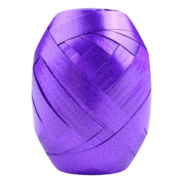 Curling Ribbon Purple Glossy - 7mm x 10m  - 1x Roll Per Pack