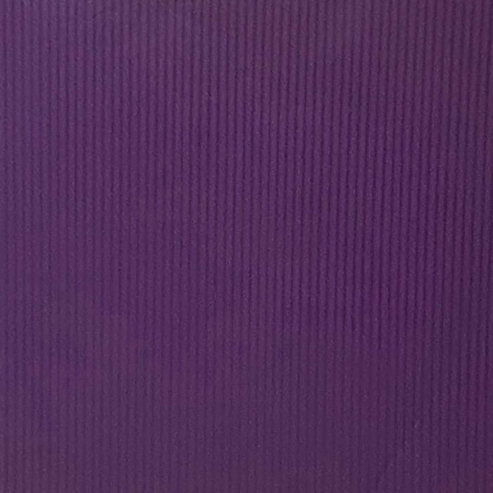 Dark Purple Pure Ribbed Kraft Rolls - 500mm x 100m 65gsm - 1x Roll Per Pack