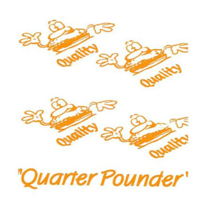 Quarter Pounder Burger Bag - Pack of 1,000 