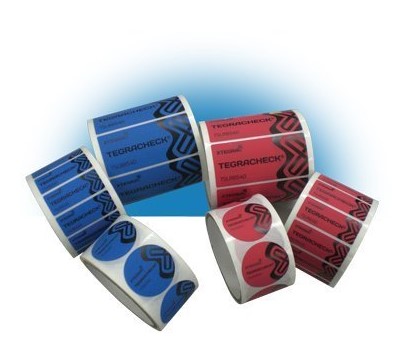 Xtegra Security Labels Red - 50mm x 20mm - 250x Labels Per Roll