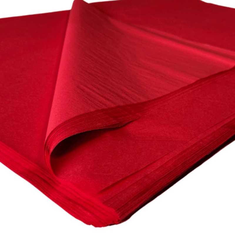 Tissue Paper Red - 500 x 750mm - 240x Per Pack