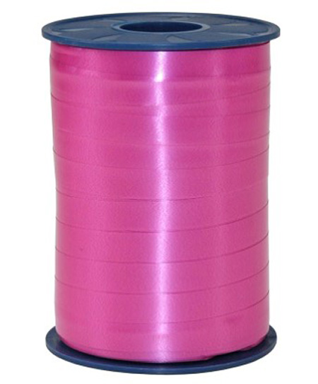 Curling Ribbon Magenta Glossy - 10mm x 250m  - 1x Roll Per Pack