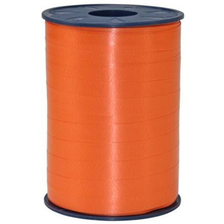 Curling Ribbon Orange Glossy - 10mm x 250m  - 1x Roll Per Pack