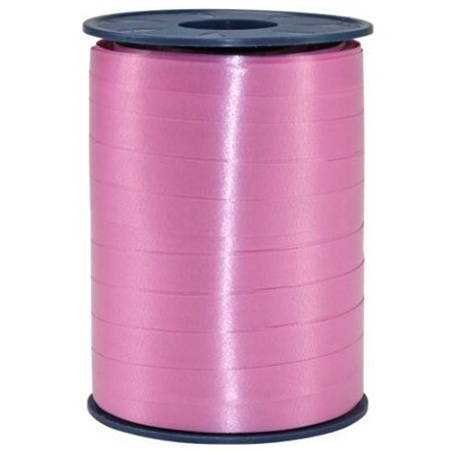 Curling Ribbon Pink Glossy - 10mm x 250m  - 1x Roll Per Pack