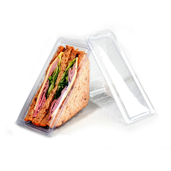 Front Loading Double Sandwich Wedges RPET - 500x Per Pack