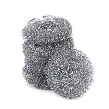 Optima Proclean Galvanised Steel Scourer - Large -10x Per Pack
