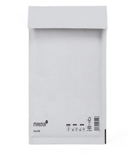Masterline Padded Envelopes - Size C/0 - 170mm x 220mm - 100x Per Case Masterline Padded Envelopes - Size C/0 - 170mm x 220mm - 100x Per Case