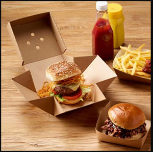 Burger Box - Premium Corrugated - 100x Per Case