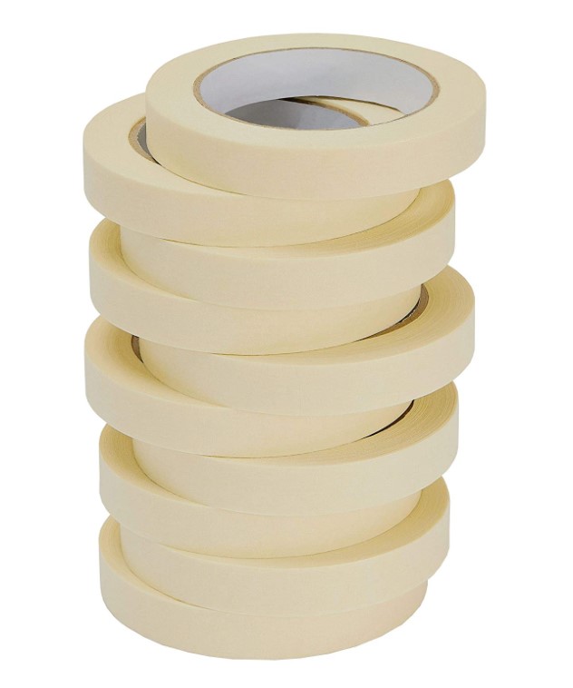 Eco Masking Tape - 12mm x 50 Metres- 1x Roll Per Pack