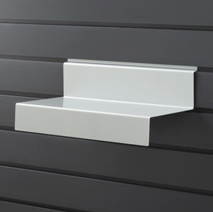 Slatwall Shoe Shelf - 1 Per Pack