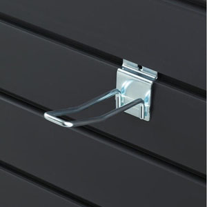 Slatwall Double Hook 150mm - 1 Per Pack