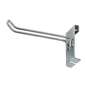Slatwall Double Hook 150mm - 1x Per Pack
