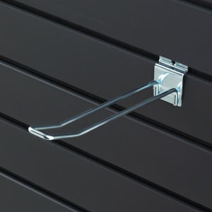 Slatwall Double Hook 200mm - 1x Per Pack