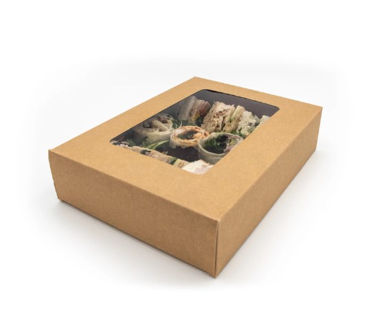 Small Platter Box with Window - 50x Per Pack