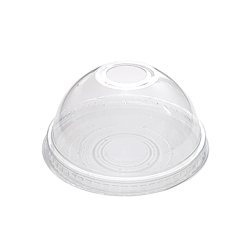 8oz - 12oz Smoothie Cup Lids - 50x Per Pack - Dome Straw Slot