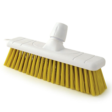Soft Broom Head 30cm Yellow - Designed for Universal Handle
