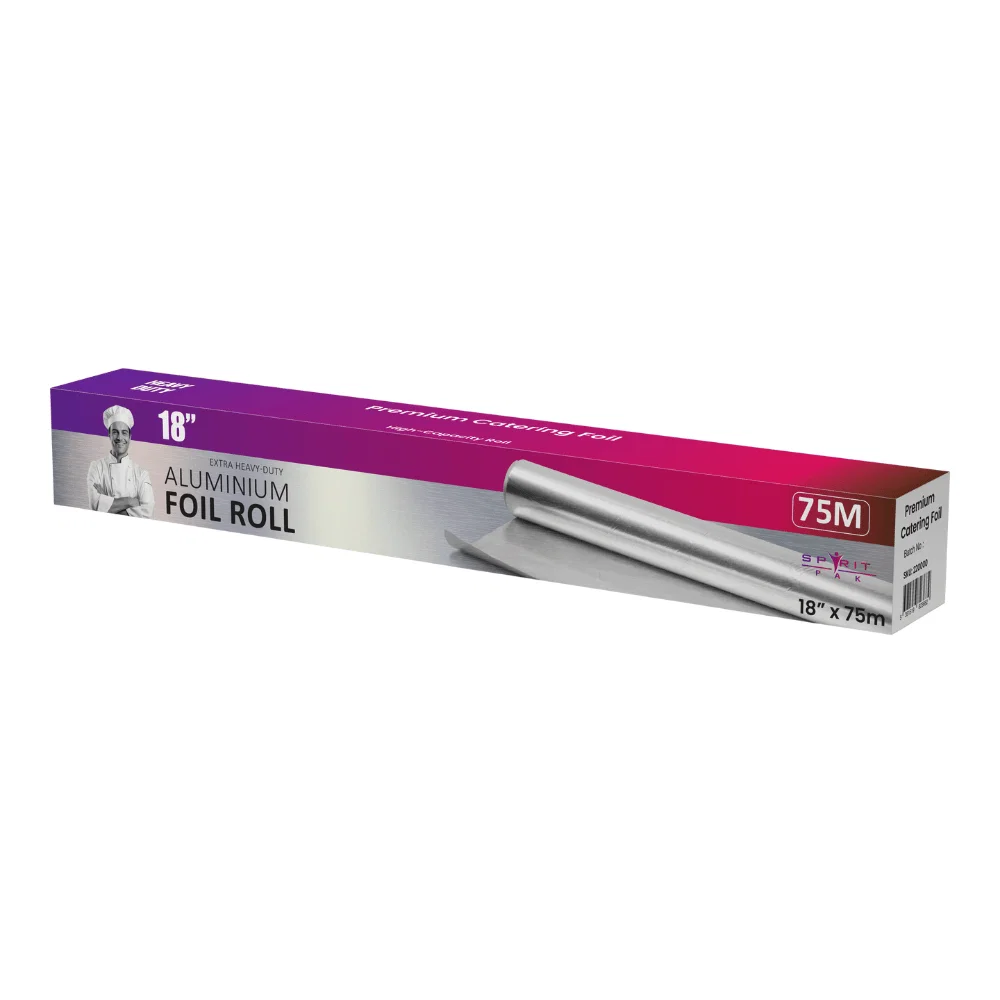 Sprit-Pak Heavy Duty Foil Rolls - 450mm x 75Metres - 1x Per Pack Sprit-Pak Heavy Duty Foil Rolls - 450mm x 75Metres - 1x Per Pack