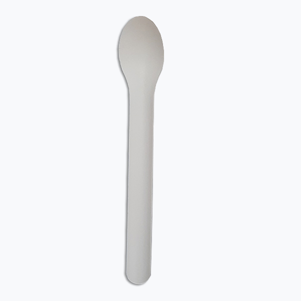 Heavy Duty White Paper Spoons - 100x Per Pack