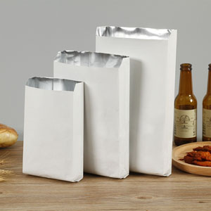 Foil Lined Hot Chicken Bag - Medium Size 7